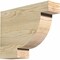 Ekena Millwork Alpine Rough Sawn Rafter Tail, Douglas Fir, 4"W x 12"H x 16"L RFT04X12X16ALP00RDF - alternate 1